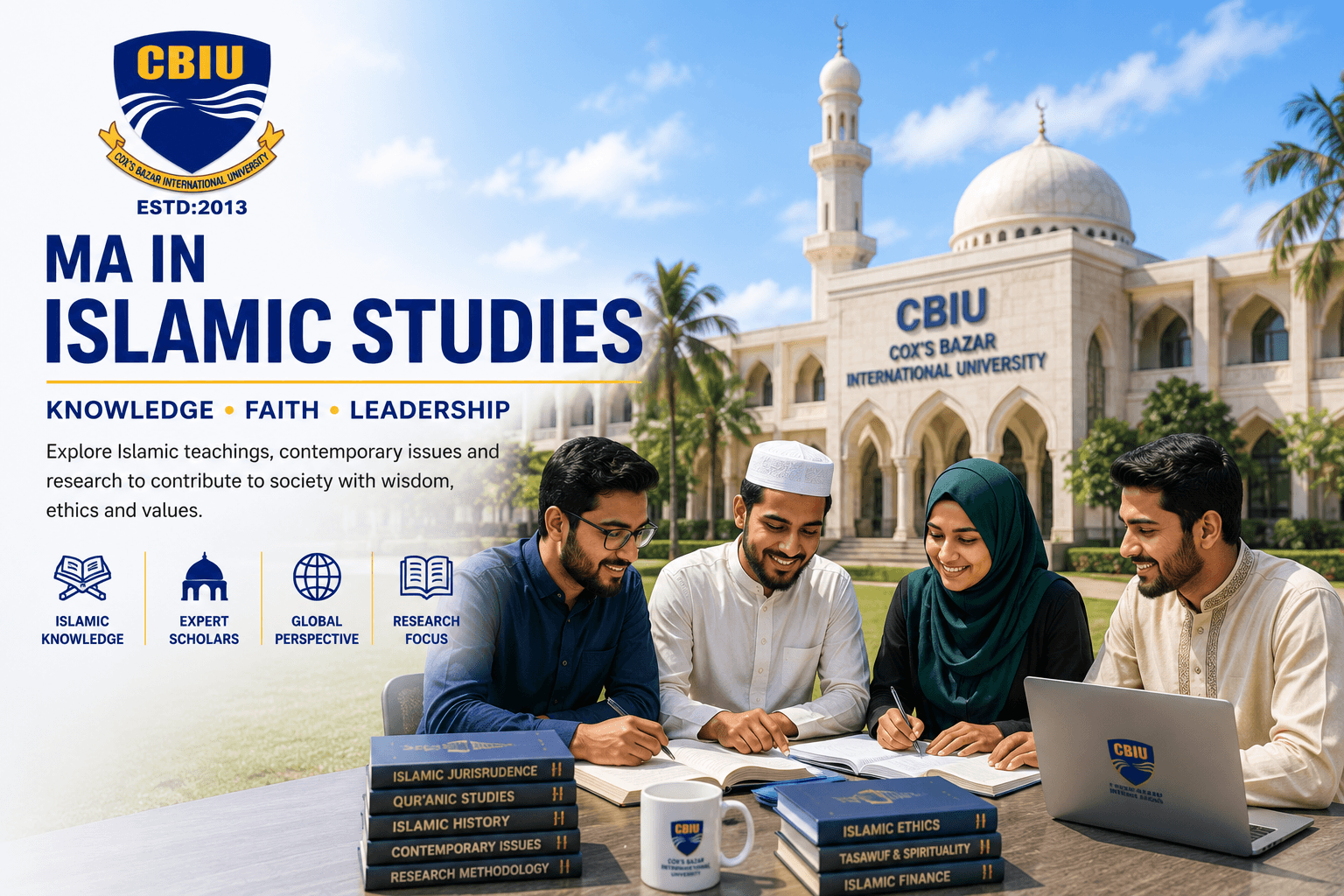 MA in Islamic Studies (2 Years)
