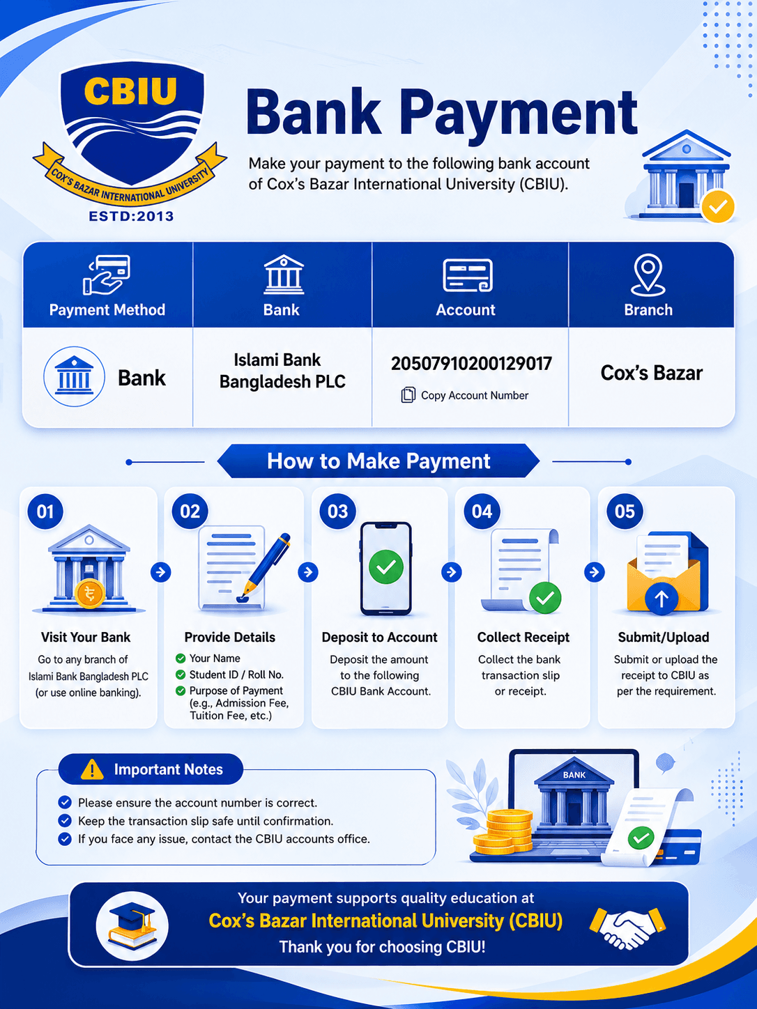 Bank Payment